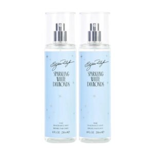 2 x Sparkling White Diamonds Body Mist